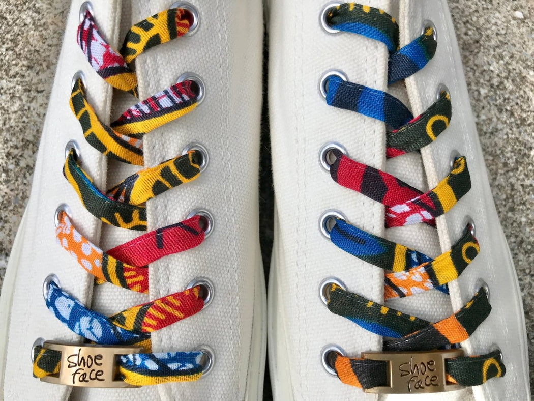 キテンゲシューレース 22-869A - shoeface - shoelace
