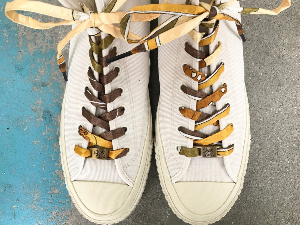 スカーフシューレース 22-454 - shoeface - shoelace