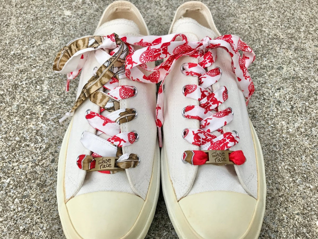 スカーフワイドシューレース 22-822W - shoeface - shoelace